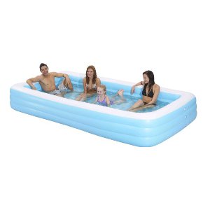 Inflatable Family Pool,Blow Up Baby Inflatable Bathtub,inflatable Pool For Kids And Adults Wear-Resistant Thickened Swimming Pool For Ages 3+ Swim Center Family Inflatable Pool